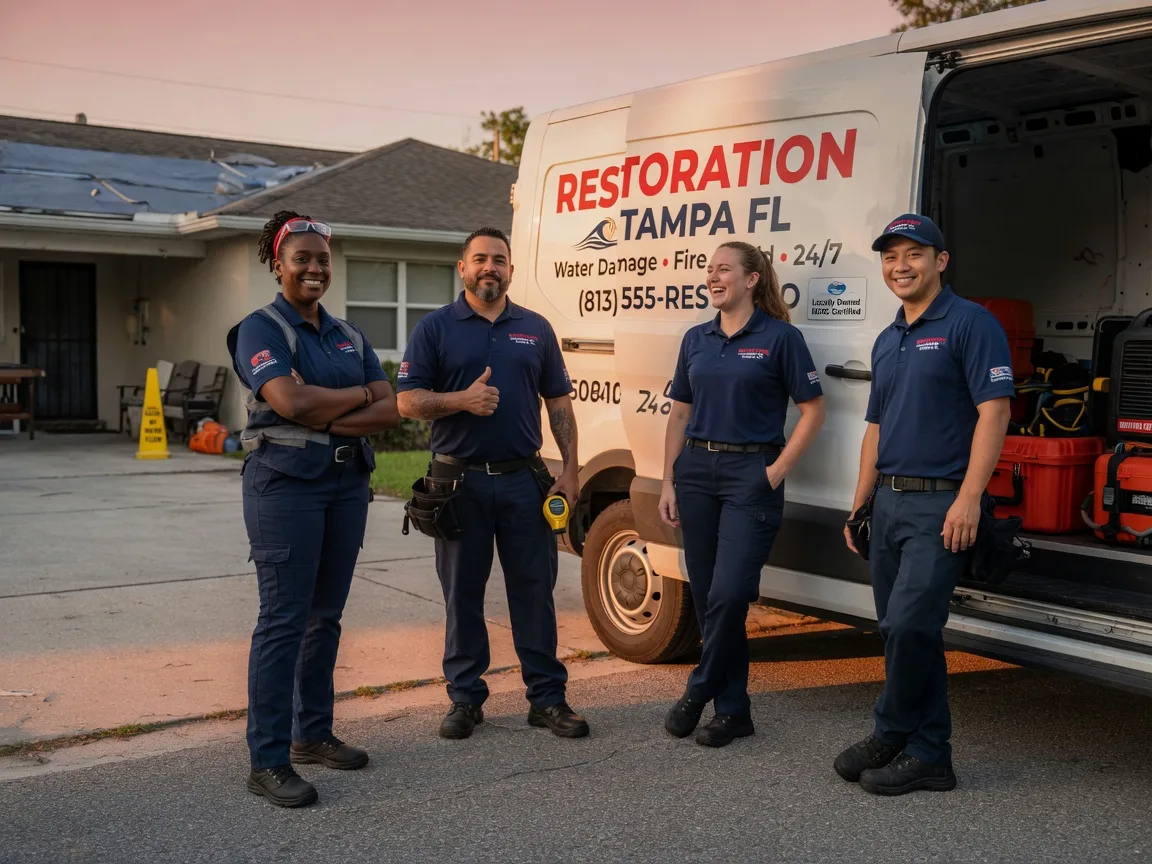 Water Damage Restoration company in Stanford, IL